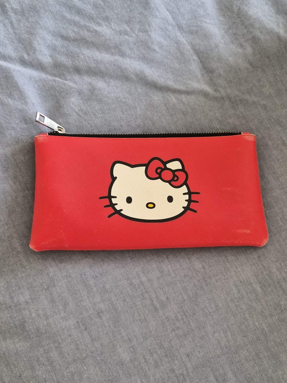 Hello Kitty Red Zip Pouch Kids Accessory
